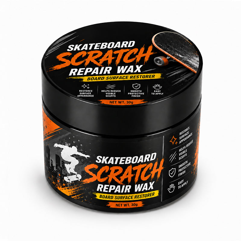 🥳2026 HOT SALE🥳💞50K+ SOLD!🛹✨ 50% OFF! Skateboard Scratch Repair Cream – Reduces scuffs, restores surface shine. Easy sponge application. A quick refresh for your deck! 🧽💨