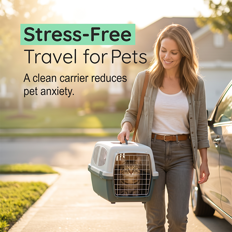 Portable Cat Carrier Cleaner Spray