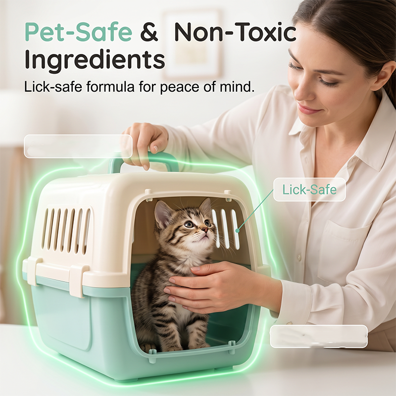 Portable Cat Carrier Cleaner Spray