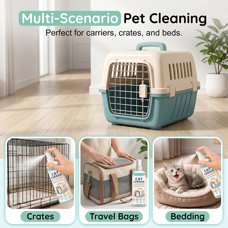 Portable Cat Carrier Cleaner Spray