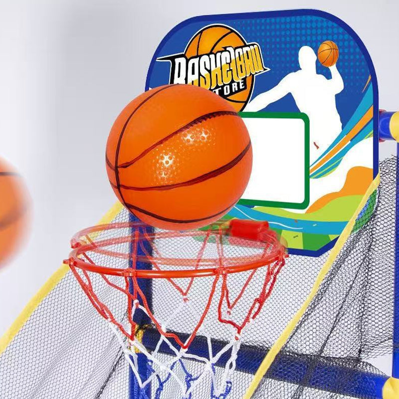 📢📢50% OFF !!  & Free Shipping ⏰Kids' Indoor Basketball Arcade Game with 4 Balls