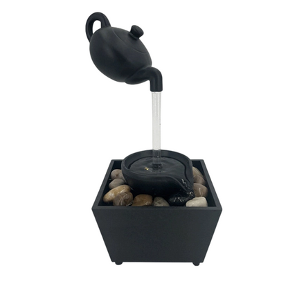 🎉 2026 Sale — Over 13,000 Sold! 🫖 Floating Illusion Teapot Water Fountain Decor – Magical Desk Art ✨