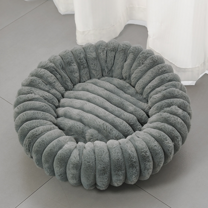 Ultra-Soft Round Calming Cat & Dog Bed