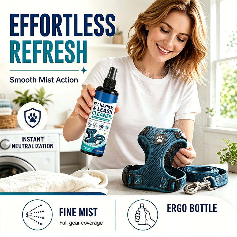 🥳2026 HOT SALE🥳💞50K+ SOLD!🐾🧴 50% OFF! Pet Harness & Leash Cleaner Spray – Instant grime remover, neutralises tough odours. pH‑balanced, gentle on fabrics – no soaking needed! ✨🛡️