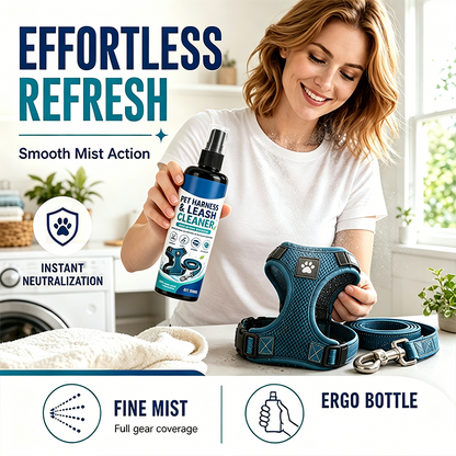 🥳2026 HOT SALE🥳💞50K+ SOLD!🐾🧴 50% OFF! Pet Harness & Leash Cleaner Spray – Instant grime remover, neutralises tough odours. pH‑balanced, gentle on fabrics – no soaking needed! ✨🛡️