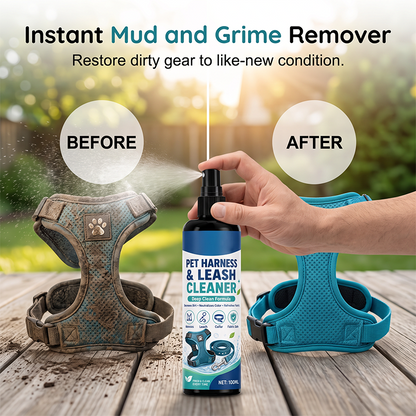 🥳2026 HOT SALE🥳💞50K+ SOLD!🐾🧴 50% OFF! Pet Harness & Leash Cleaner Spray – Instant grime remover, neutralises tough odours. pH‑balanced, gentle on fabrics – no soaking needed! ✨🛡️