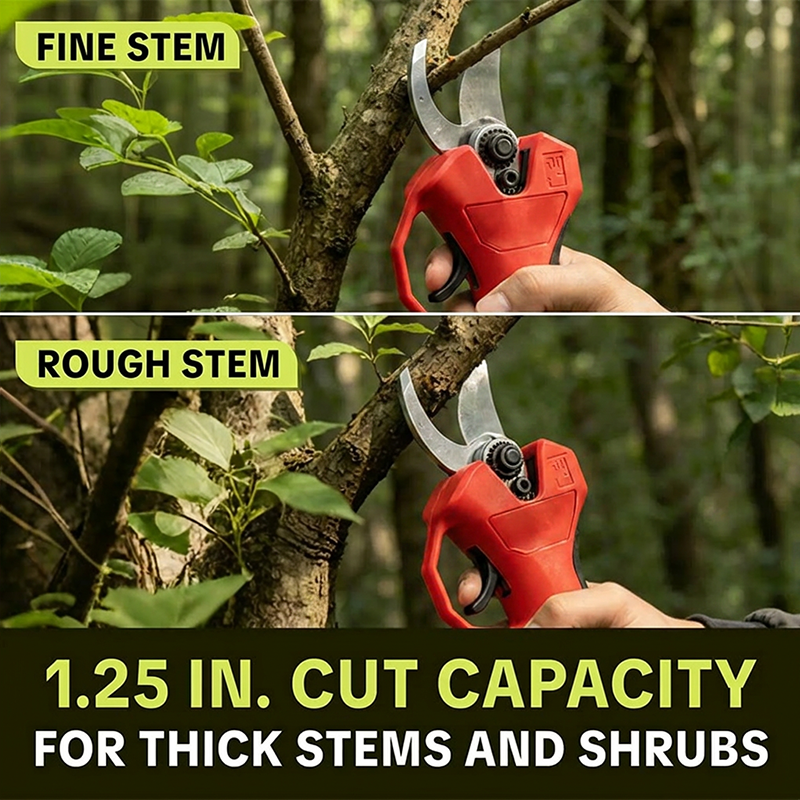 Cordless Electric Pruning Shears Brushless Garden Branch Cutter