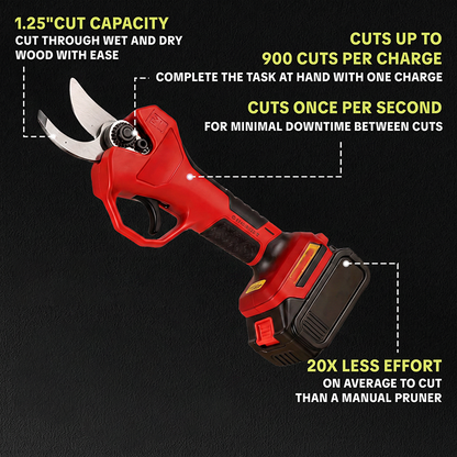 Cordless Electric Pruning Shears Brushless Garden Branch Cutter