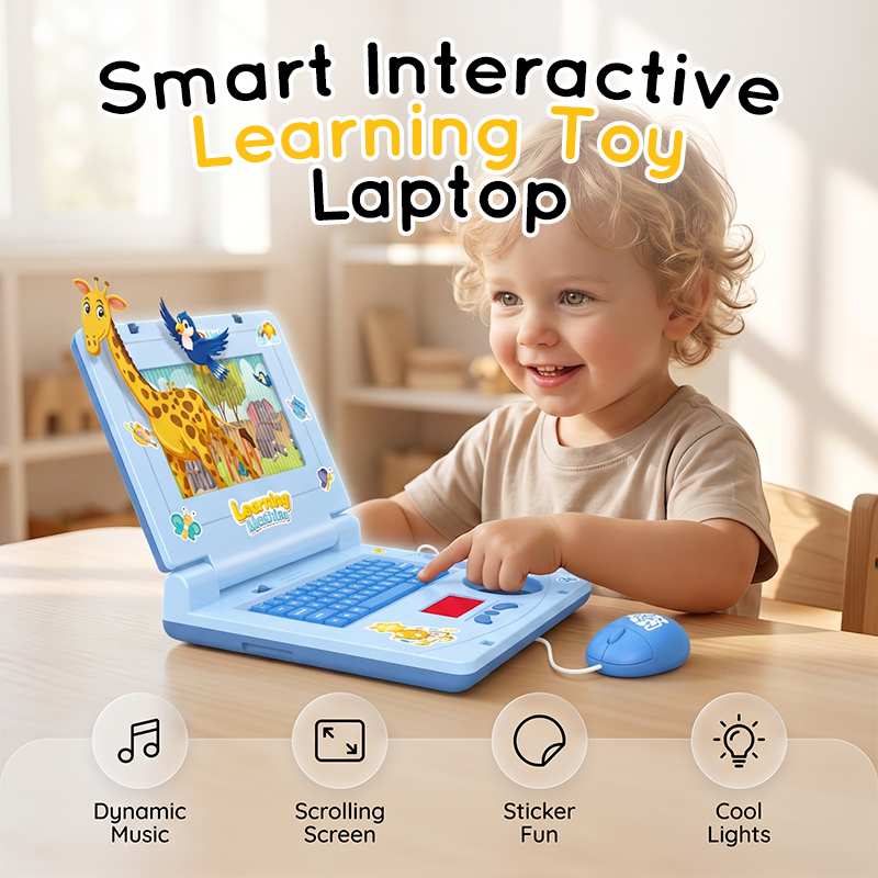 🔥Limited Time 50% Off！👧Interactive Simulation Toy Laptop🖥️