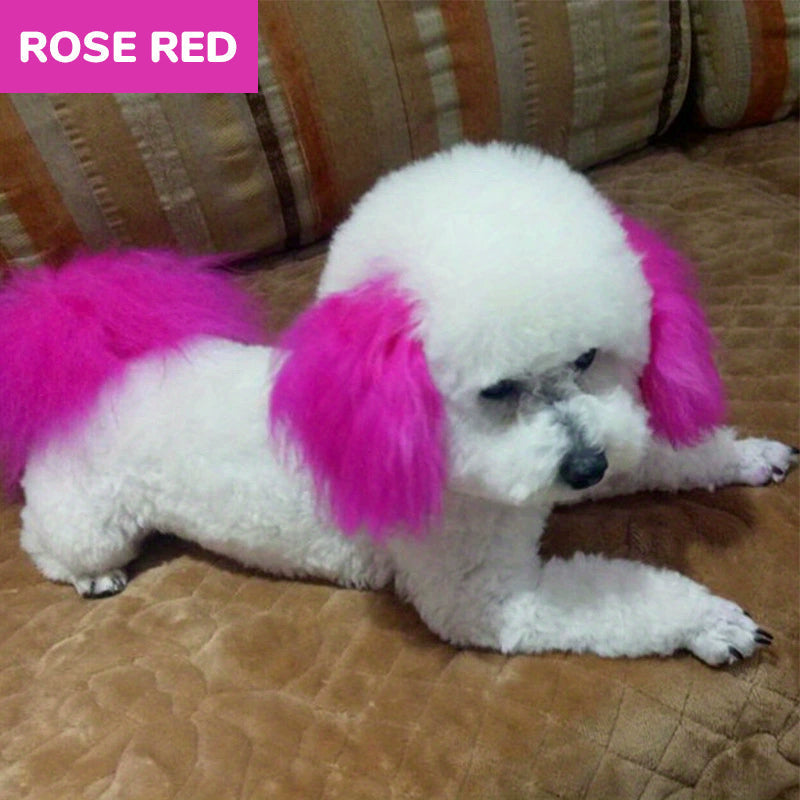 🔥Hot Sale 57% OFF🔥 Non-Toxic Pet Hair Color Dye – Temporary, Washable, 12 Colors, for Dogs & Cats 🐶