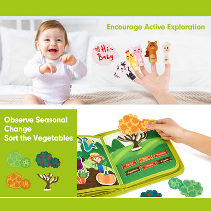 Farm Animal Story Felt Board for Kids