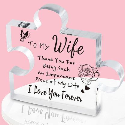 💕Engraved Puzzle for Sisters/Mom/Dad/BestiesDaughter/Grandma/Wife