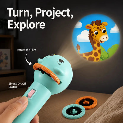 Kids Story Projection Flashlight Set – 96 Images
