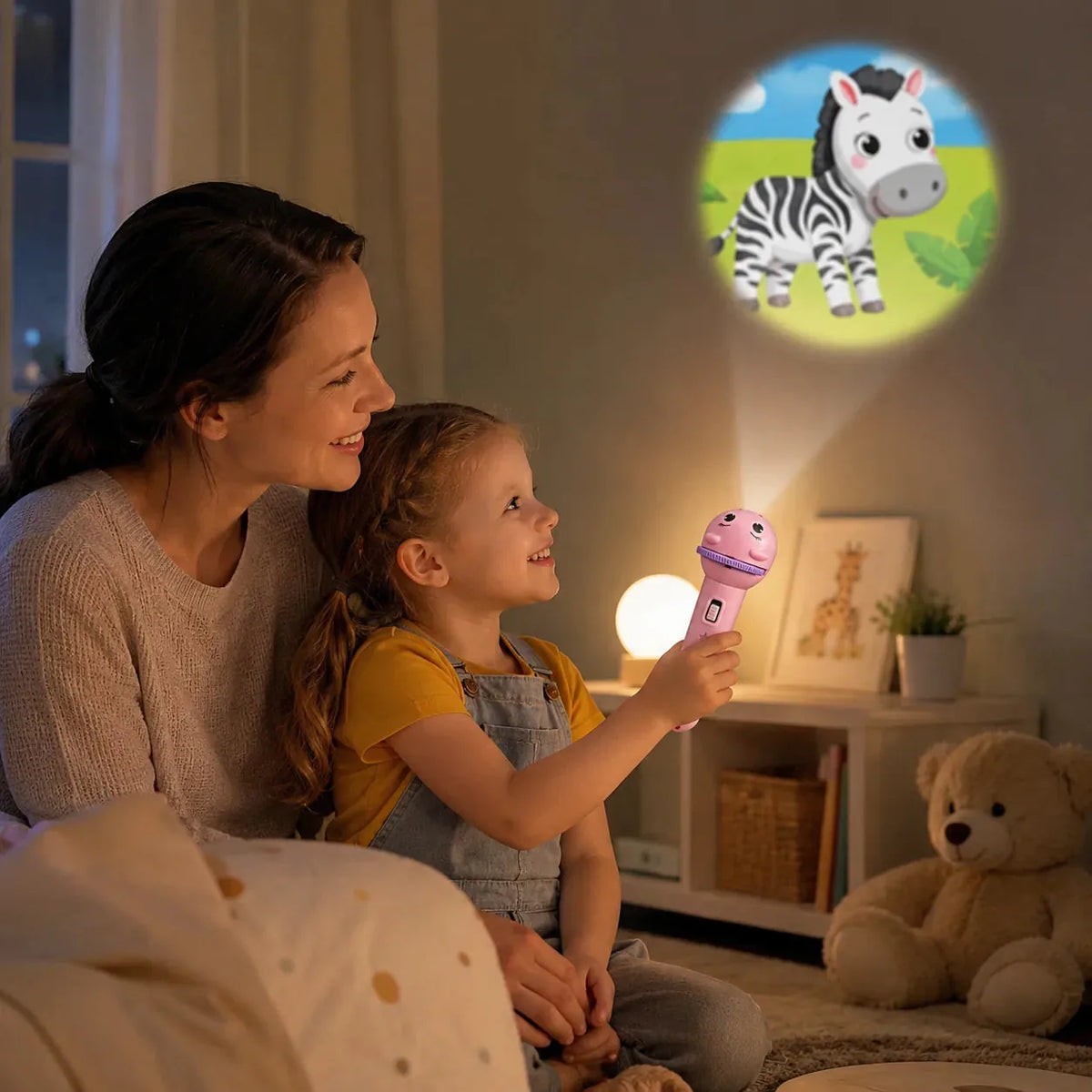 Kids Story Projection Flashlight Set – 96 Images