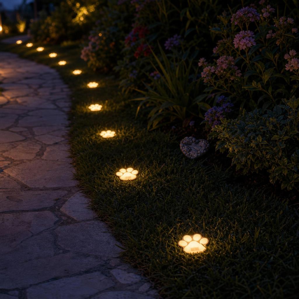 Solar Paw Lights